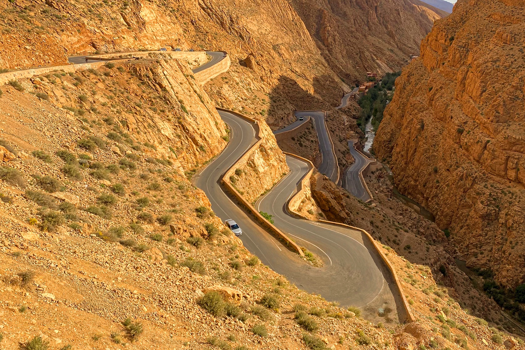 Strada panoramica nella Valle del Dades, Marocco